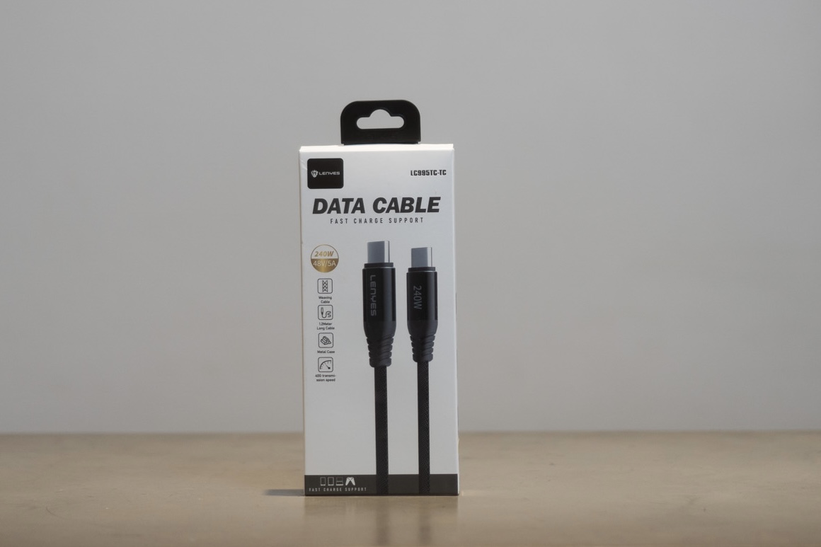 Cable Lenyes C a C 240w 1,2mt LC995 TC-TC (1/1)