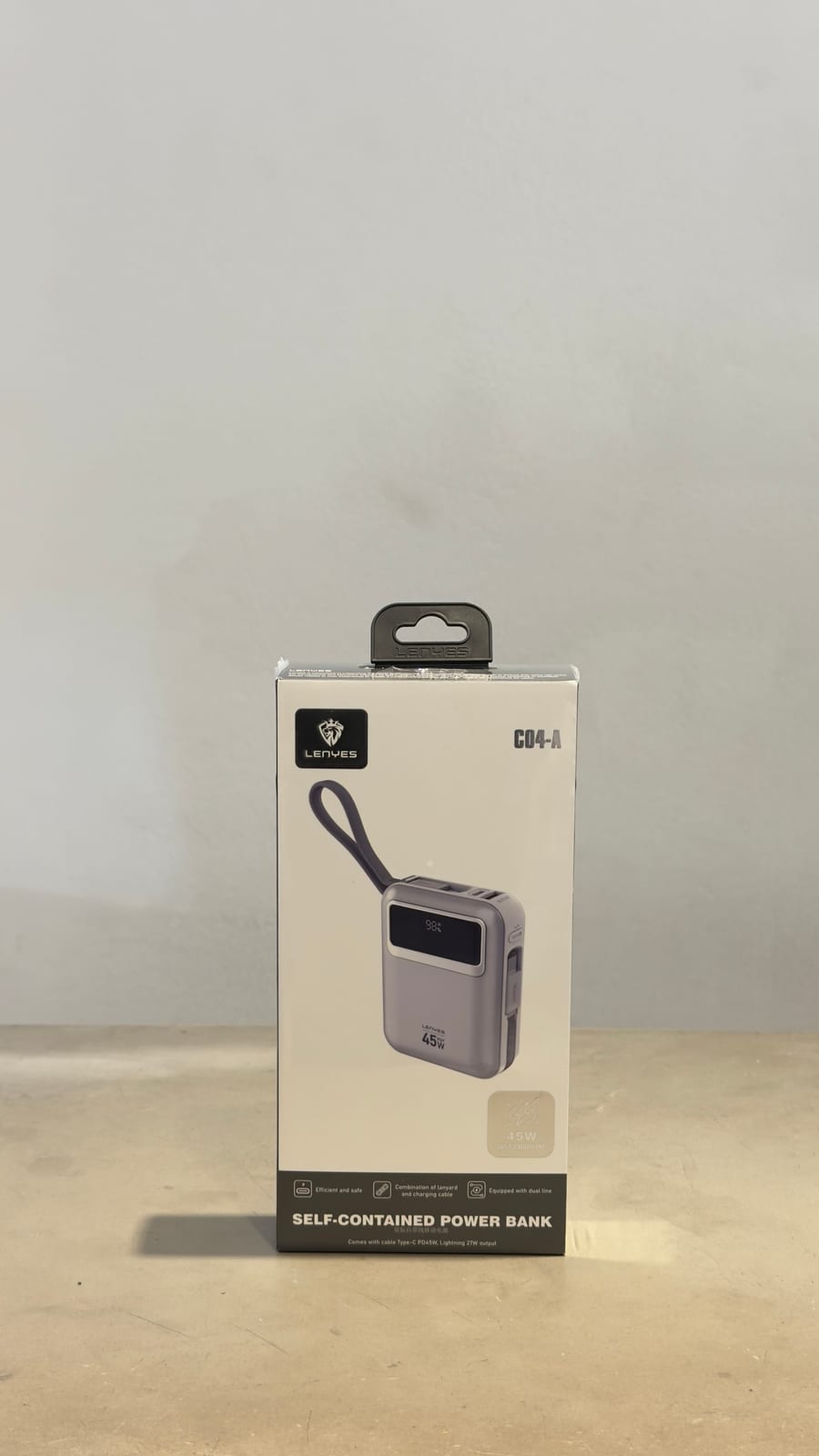 Power Bank Lenyes 10.000mAh 45w C04-A (1/1)