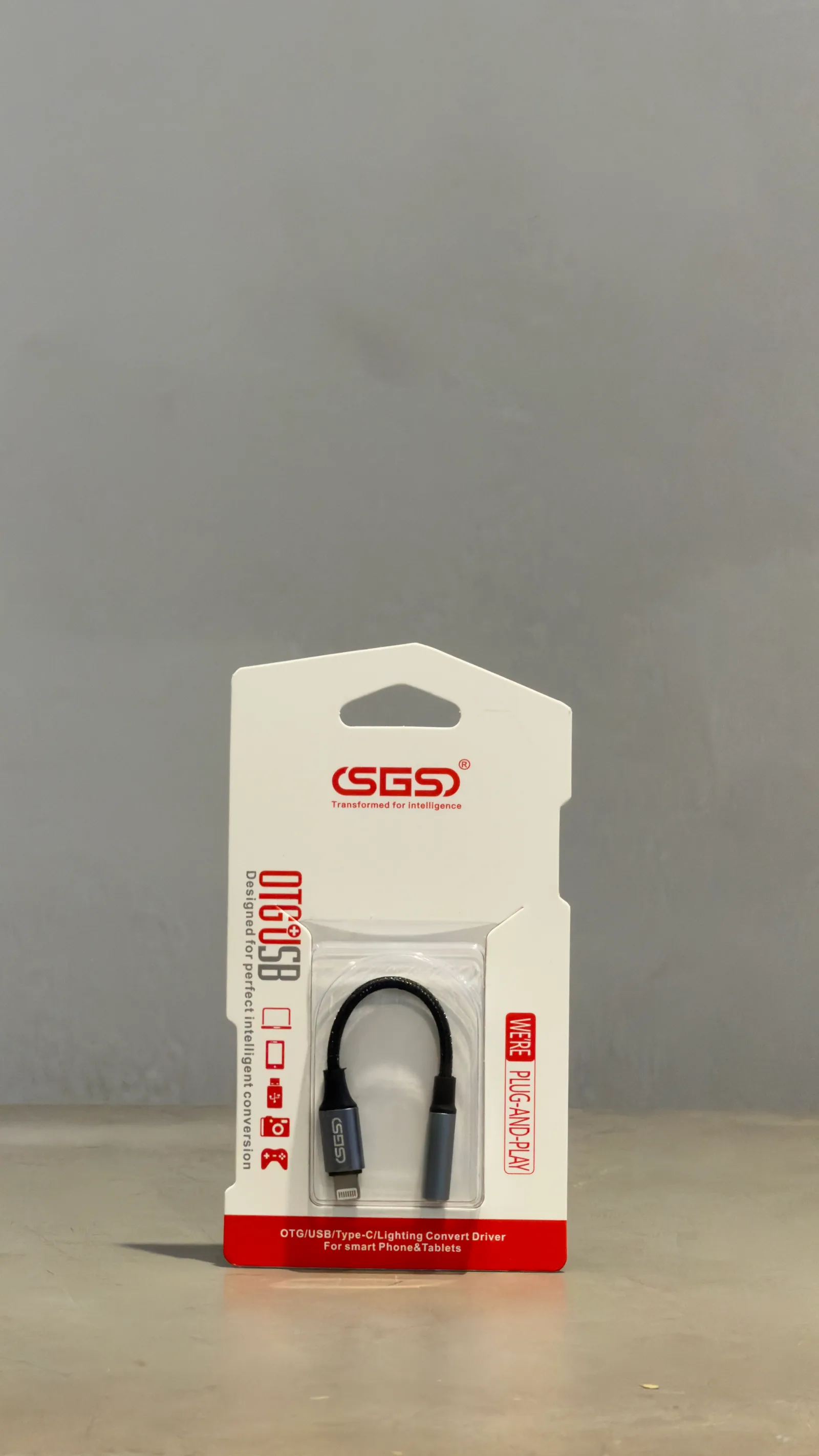 Adaptador Lightning a Jack SGS (1/1)
